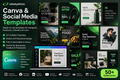 Canva & Social Media Template Bundle