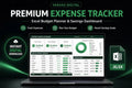 Premium Expense Tracker – Excel Budget Planner & Savings Dashboard
